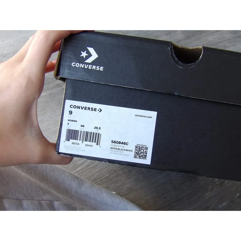 Chuck Taylor Platform All star Hightops Converse size 9